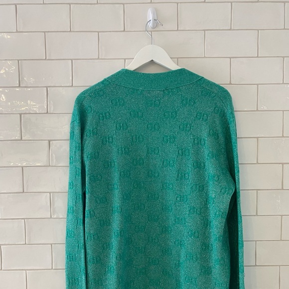 Gucci turquoise sweater ~ NEVER WORN - Picture 3 of 6